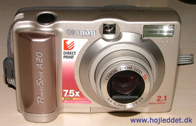 Mit gode gamle Canon A20 (taget med et Fuji S5000).