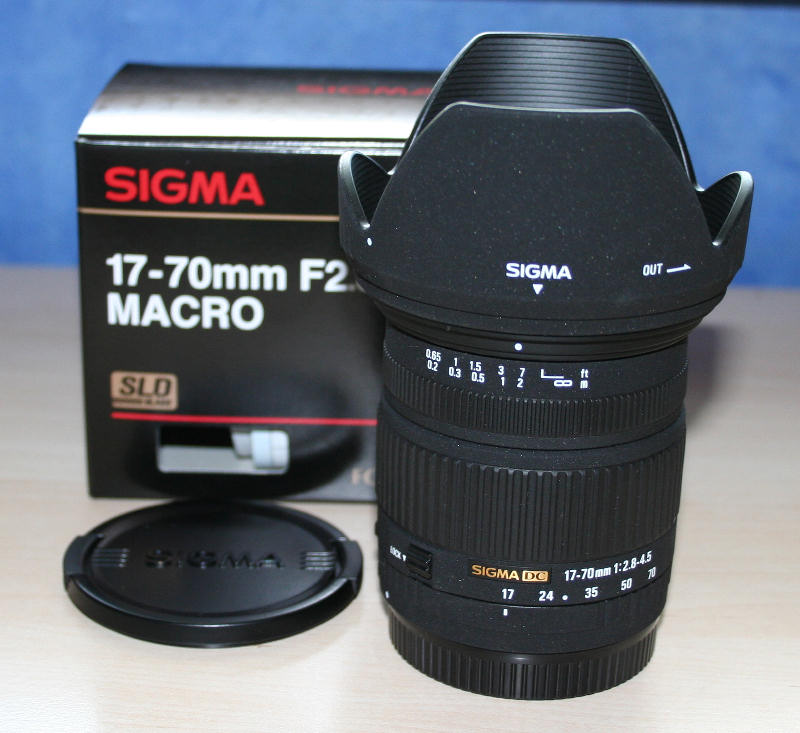 Sigma DC 17-70mm - efter min mening den bedste all round linse til Canon EOS 350D man kan få til prisen.